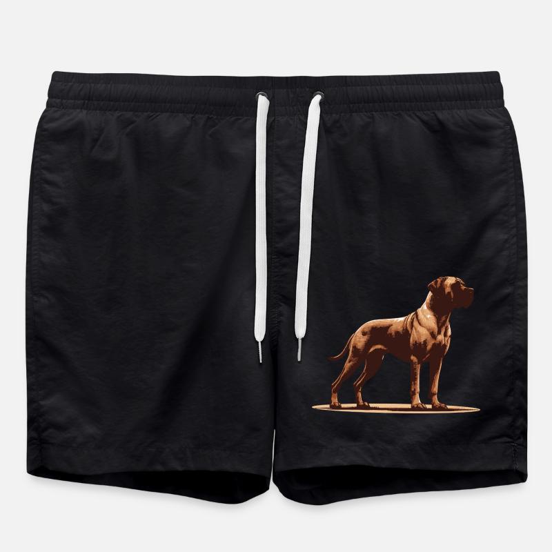 Brasileiro - Badeshorts - Schwarz