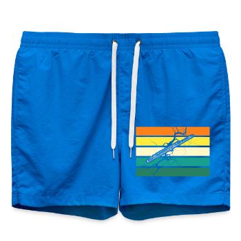 Flute player - Swim Trunks - cobalt blue - Front