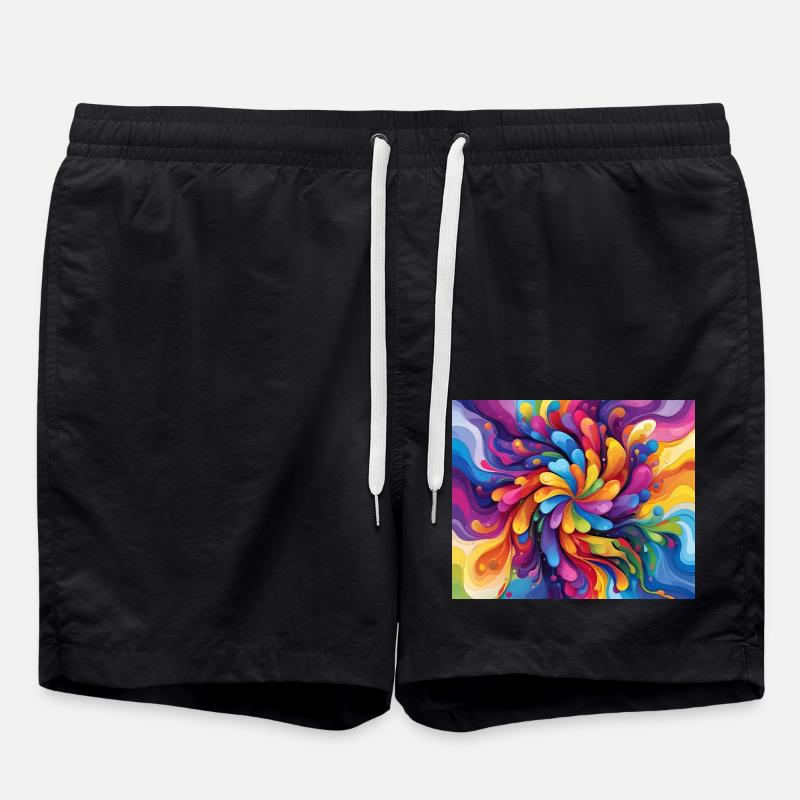 Couleur - Short de bain - noir
