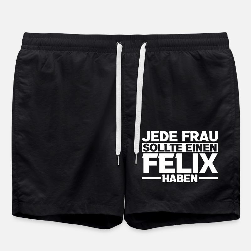 Felix - Badeshorts - Schwarz
