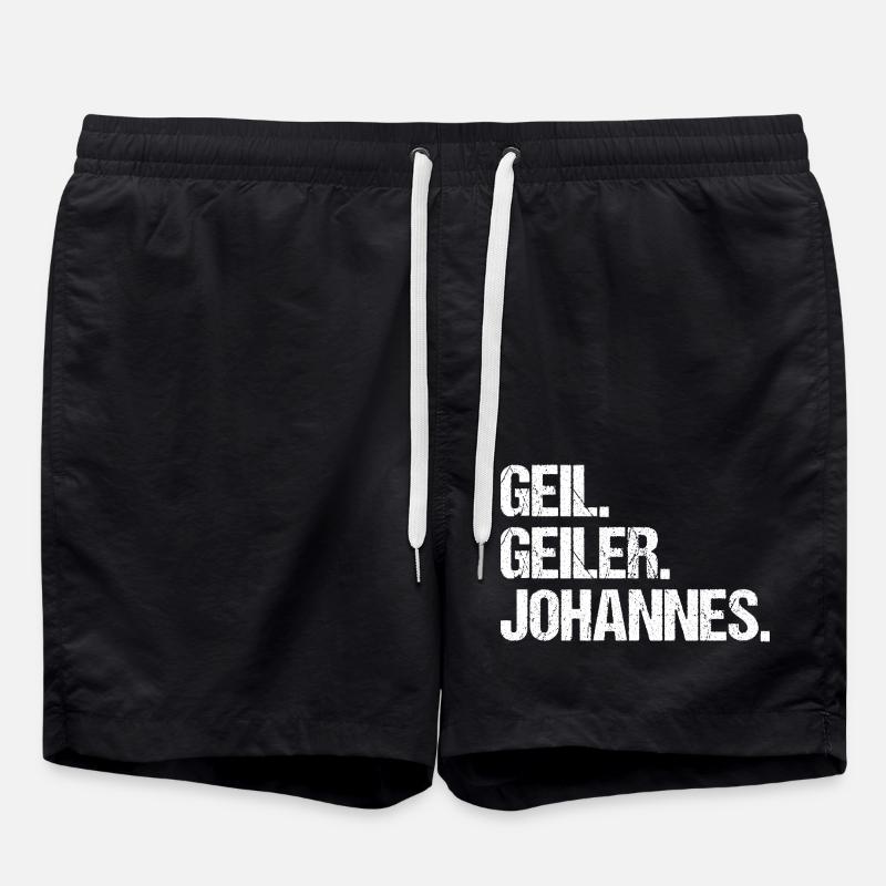 Johannes - Short de bain - noir