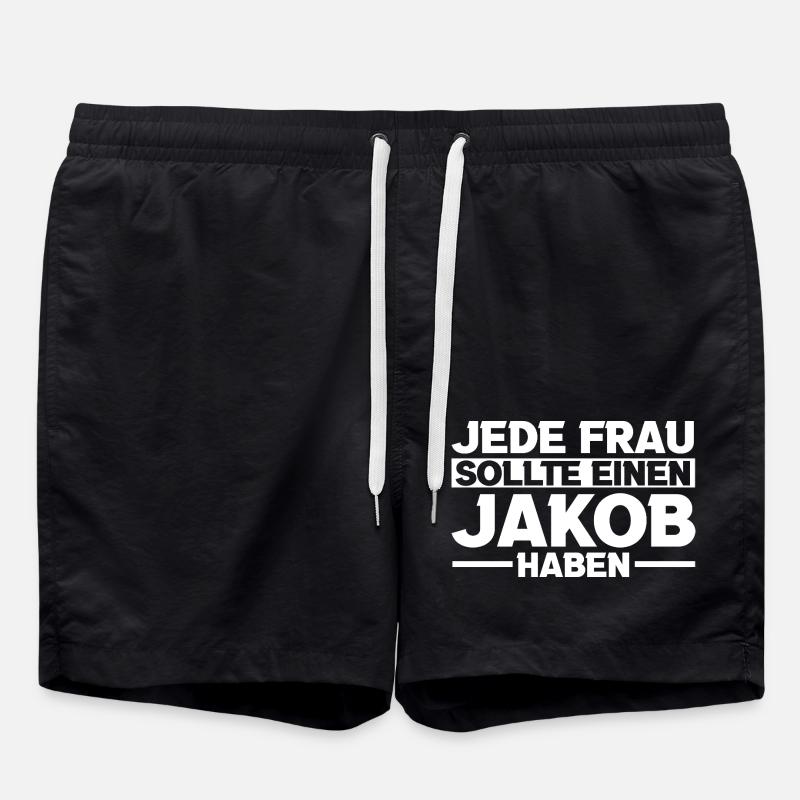 Jacob - Swim Trunks - black