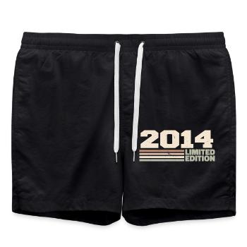 2014 Anniversary Gift 2014 Limited Edition 2014 - Swim Trunks - black - Front - AI Model Male 185 light (185cm)