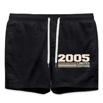 2005 Anniversary Gift 2005 Limited Edition 2005 - Swim Trunks - black - Front - AI Model Male 185 light (185cm)