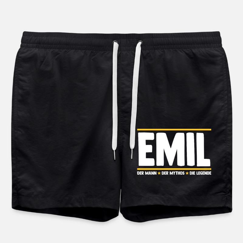 Emil - Swim Trunks - black