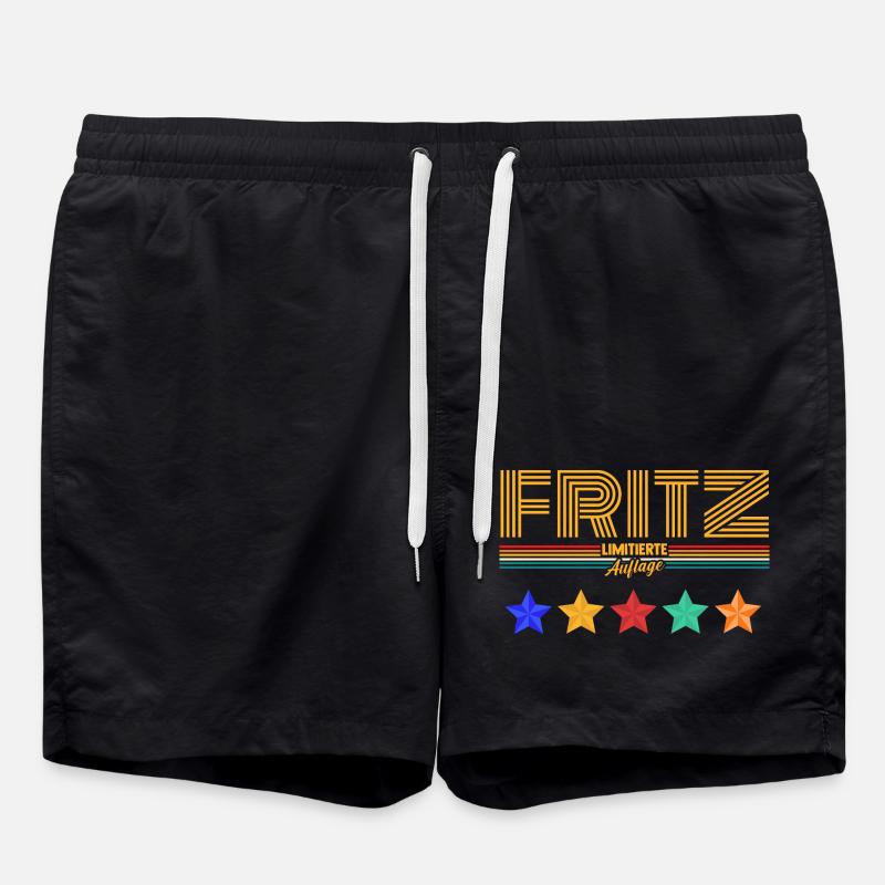 Fritz - Short de bain - noir