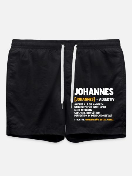 Johannes - Swim Trunks - black