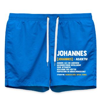 Johannes - Short de bain - cobalt blue - Devant