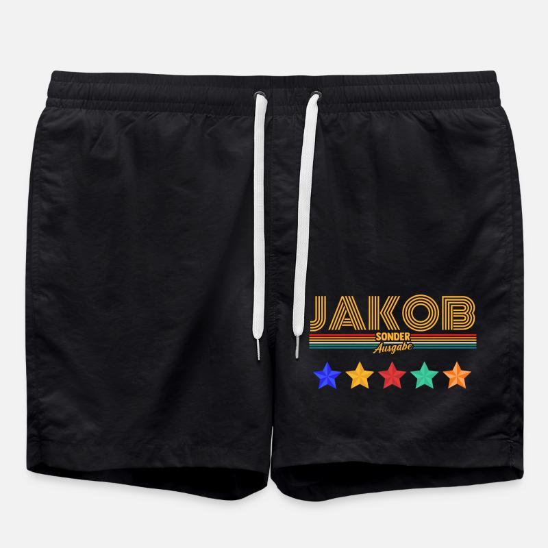 Jacob - Swim Trunks - black