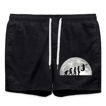 Federball Evolution Badminton - Swim Trunks - black - Front - AI Model Male 185 light (185cm)