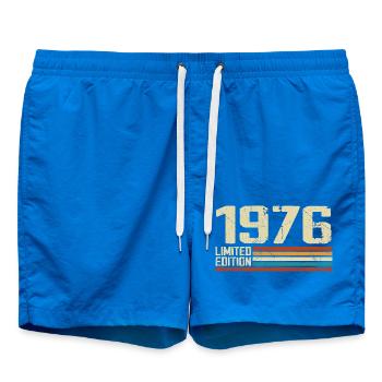 Vintage 1976 Anniversaire Rétro - Né en 1976 - Short de bain - cobalt blue - Devant