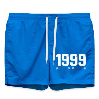 Né en 1999 Vintage 26 ans Cadeau d'anniversaire 27 - Short de bain - cobalt blue - Devant
