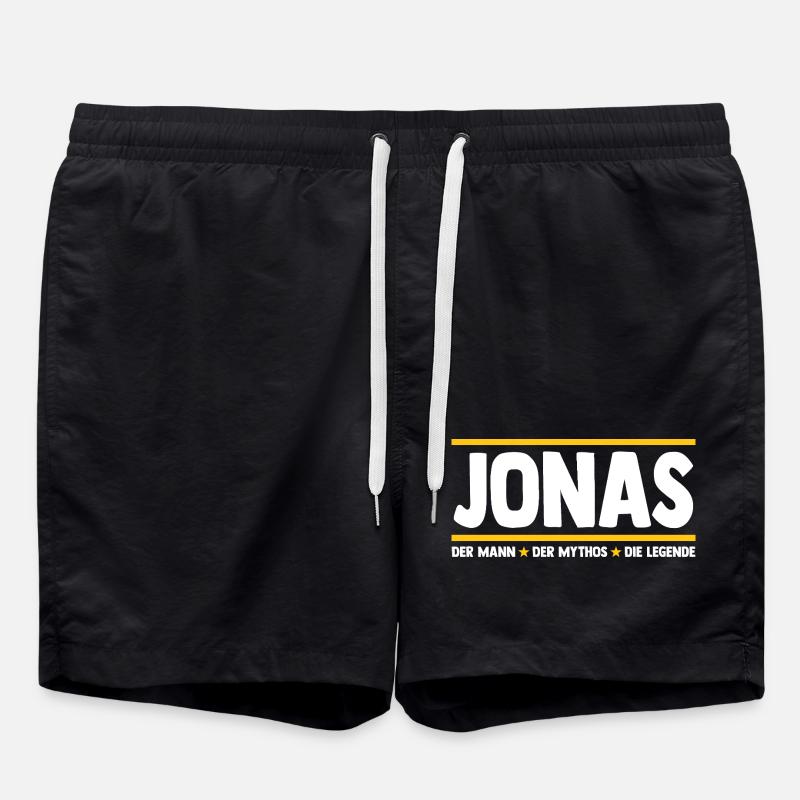 Jonas - Badeshorts - Schwarz