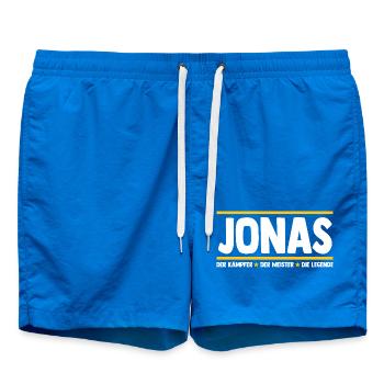 Jonas - Badeshorts - Cobalt blue - Vorne
