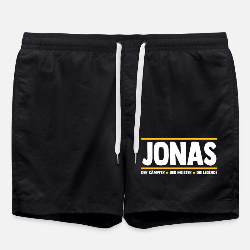 Jonas - Badeshorts - Schwarz
