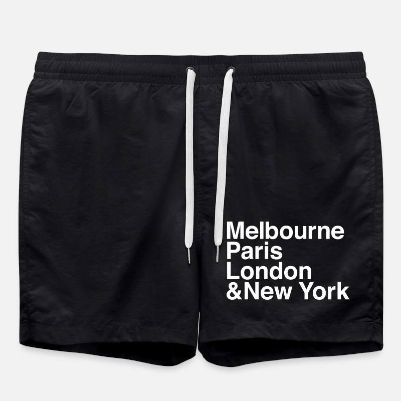 GRAND CHELEM Tennis - Short de bain - noir