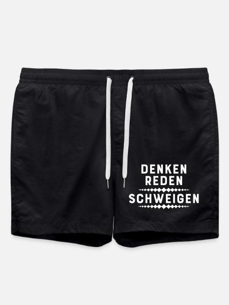 Funny sayings - Swim Trunks - black