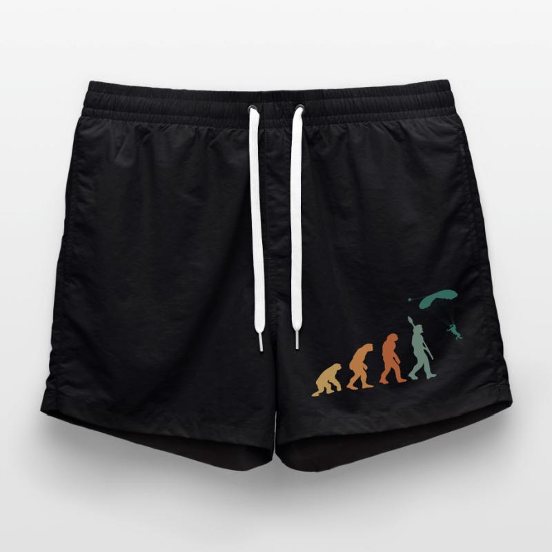 Evolution Retro Paragliding Swim Trunks