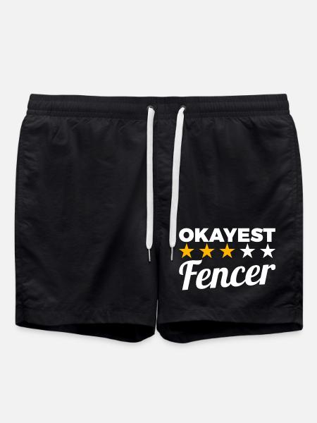 Bester Fechter - Badeshorts - Schwarz