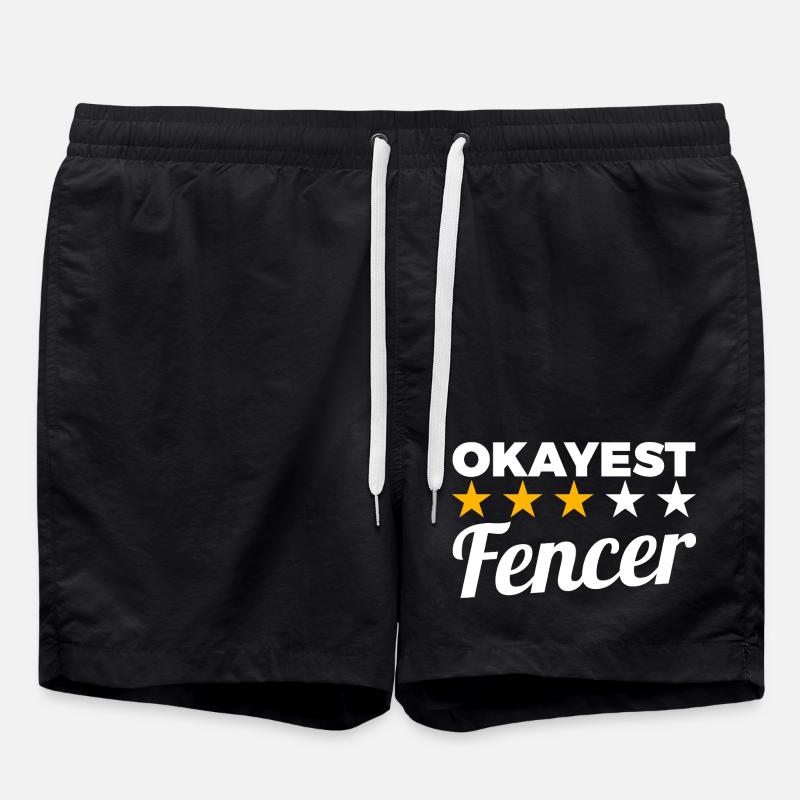 Bester Fechter - Badeshorts - Schwarz