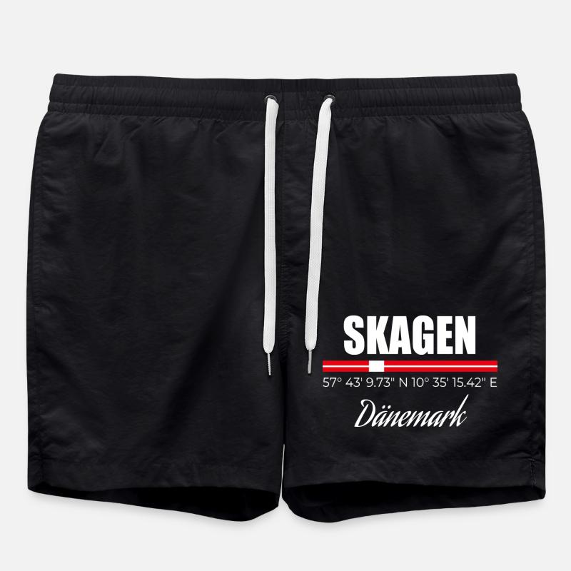 Skagen - Badeshorts - Schwarz