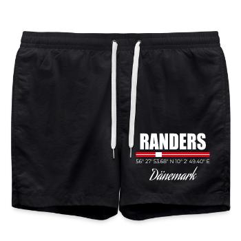 Randers - Swim Trunks - black - Front - AI Model Male 185 light (185cm)