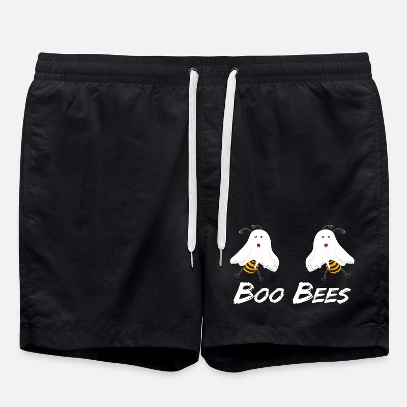 Boo Bees Halloween - Short de bain - noir