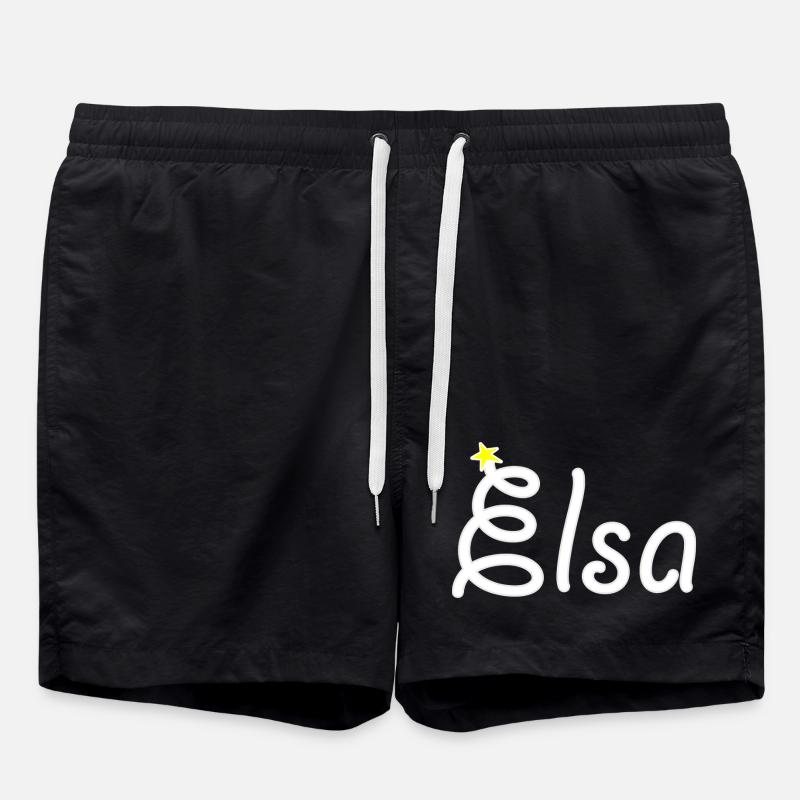 Elsa - Swim Trunks - black