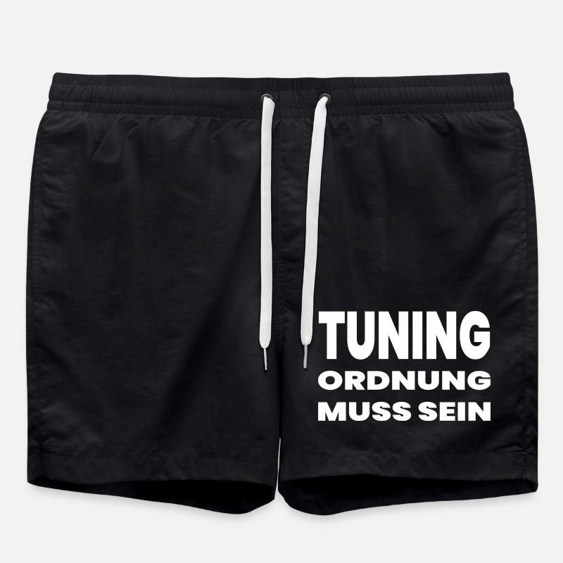 Tuning - Badeshorts - Schwarz