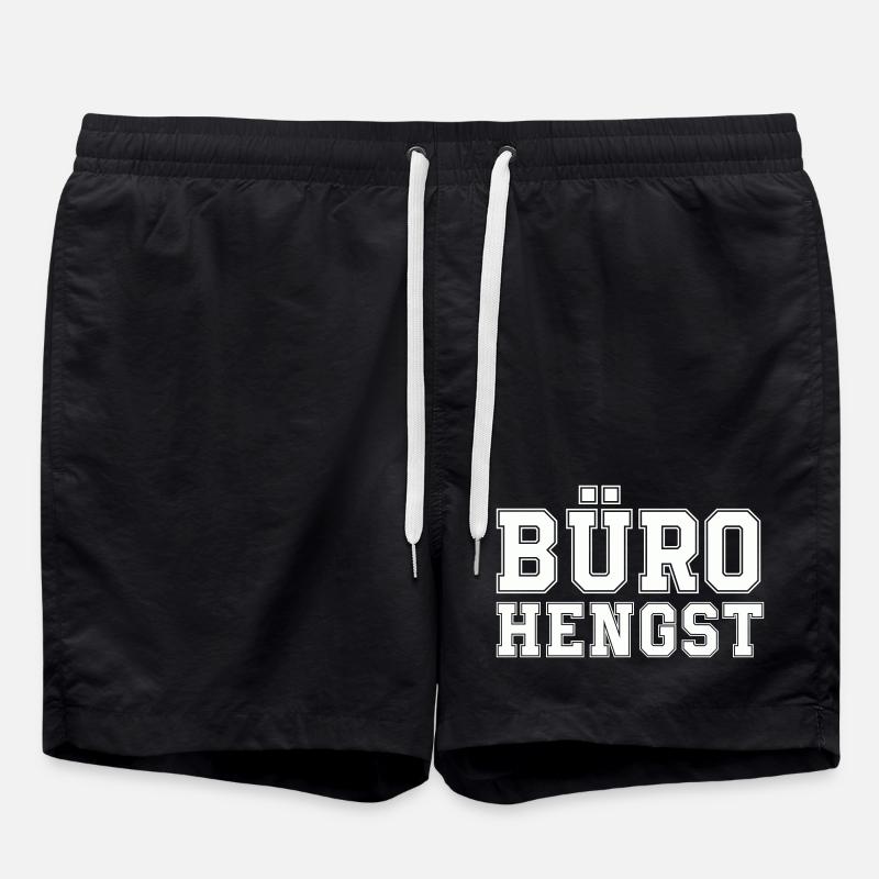 Office Hengst - Swim Trunks - black