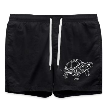 Tortue Tortues - Short de bain - noir - Devant - AI Model Male 185 light (185cm)