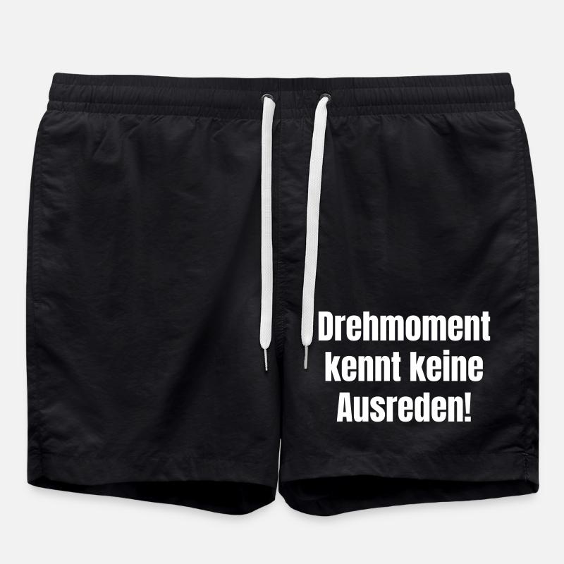 Torque knows no excuses - Swim Trunks - black