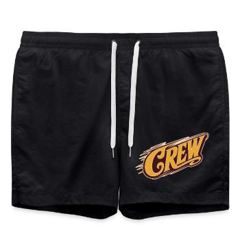 équipage - Short de bain - noir - Devant - AI Model Male 185 light (185cm)