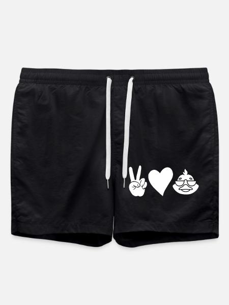 Ducks - Swim Trunks - black
