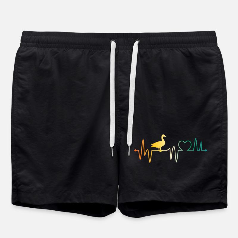 Canards - Short de bain - noir