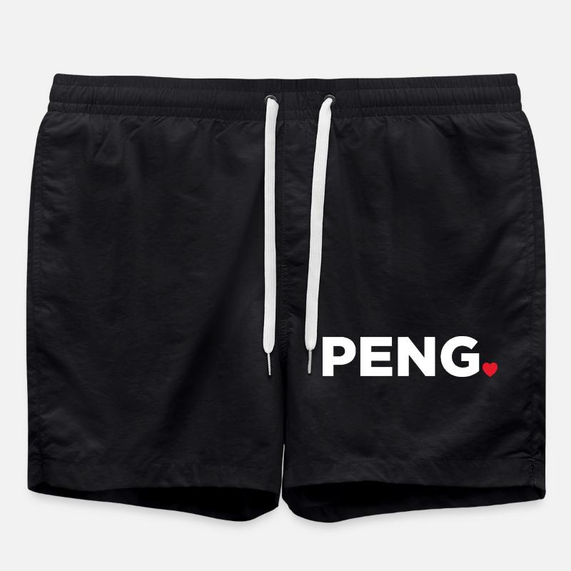 Peng - Swim Trunks - black