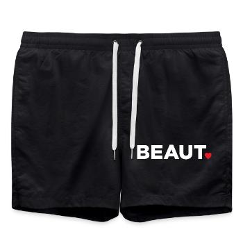 Beauté - Short de bain - noir - Devant - AI Model Male 185 light (185cm)