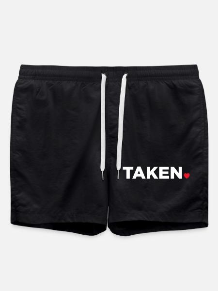 Taken - Swim Trunks - black