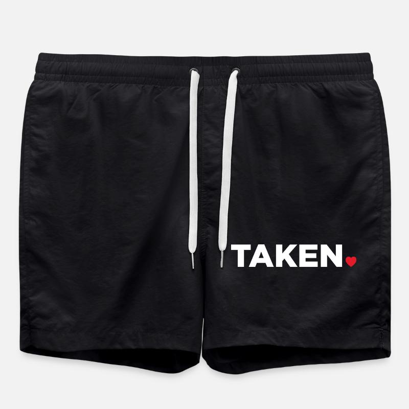 Taken - Swim Trunks - black