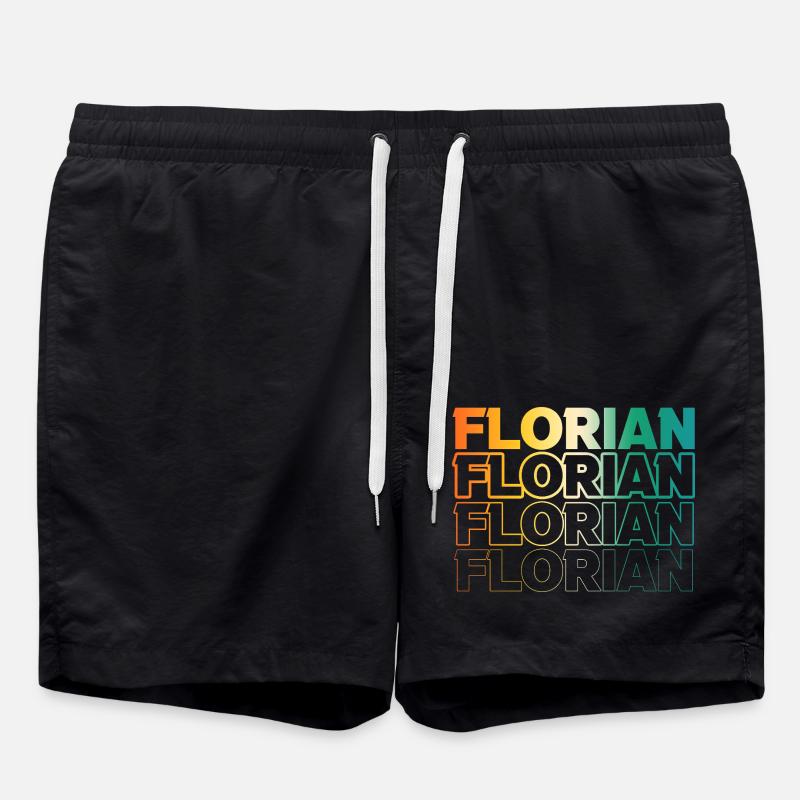Florian - Short de bain - noir
