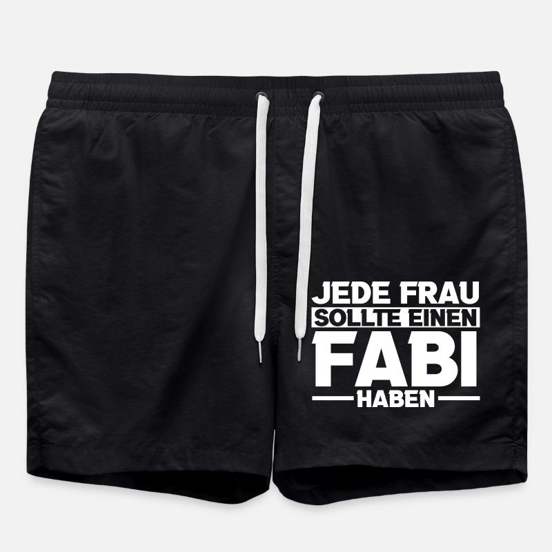 Fabian - Swim Trunks - black