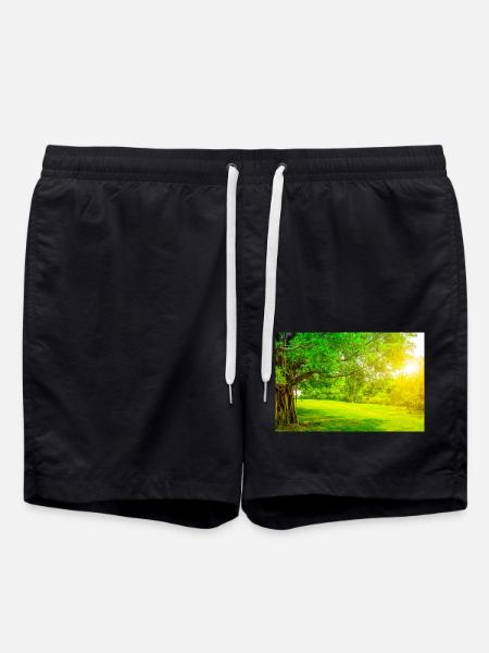 1418 - Swim Trunks - black