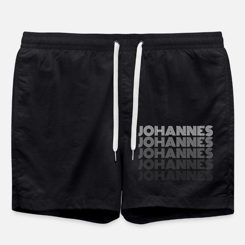 Johannes - Short de bain - noir