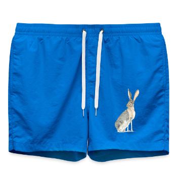 Lapin avec de longues cuillères - Short de bain - cobalt blue - Devant