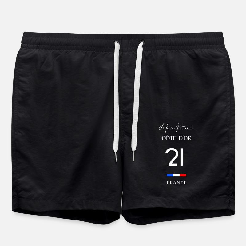 CÔTE D'OR Life 21 Dijon Bourgogne-Franche-Comté - Short de bain - noir