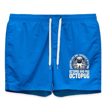 JONGLER AVEC LA VIE, UN TENTACULE À LA FOIS - OCTOPUG - Short de bain - cobalt blue - Devant