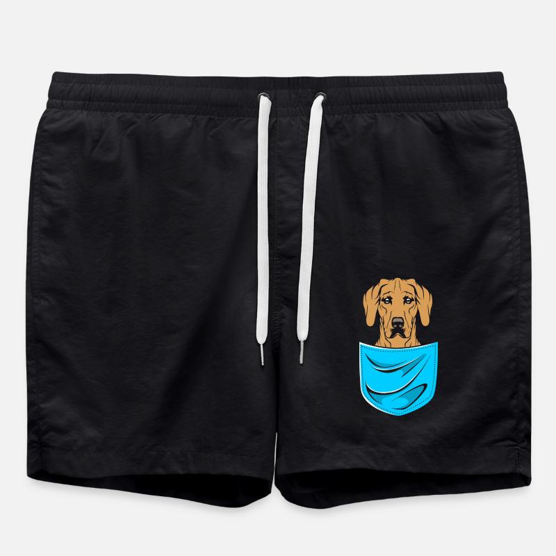 Rhodésian Ridgeback - Short de bain - noir