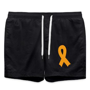 Bewusstseinsband für Kinder - Badeshorts - Schwarz - Vorne - AI Model Male 185 light (185cm)