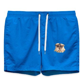 Mopspaar Mops - Badeshorts - Cobalt blue - Vorne