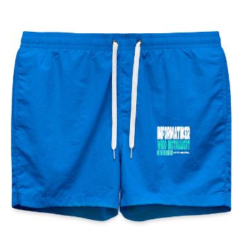 Informatiker wird installiert - Badeshorts - Cobalt blue - Vorne